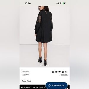 Banana republic black drsss